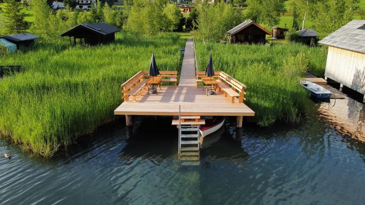Ferienhaus Holzer Weissensee Exteriér fotografie
