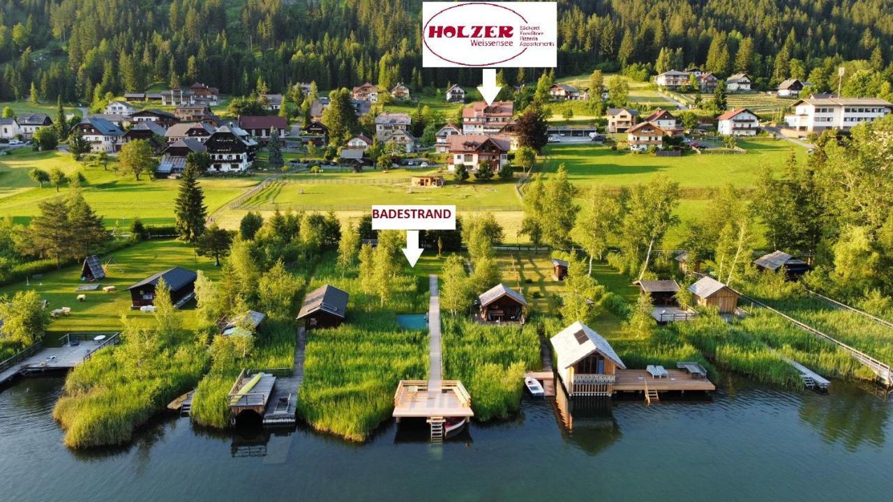 Ferienhaus Holzer Weissensee Exteriér fotografie